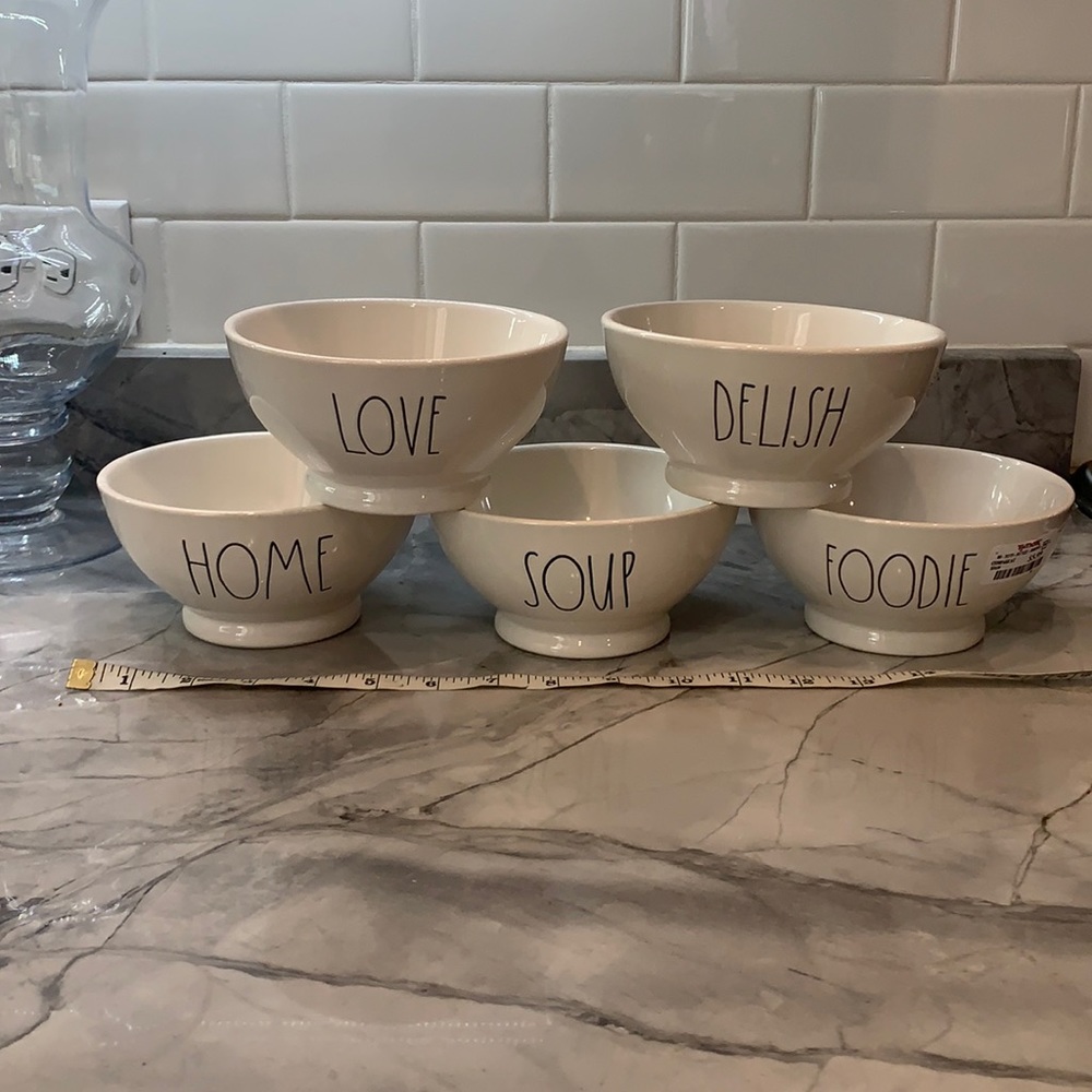 Rae Dunn soup bowls